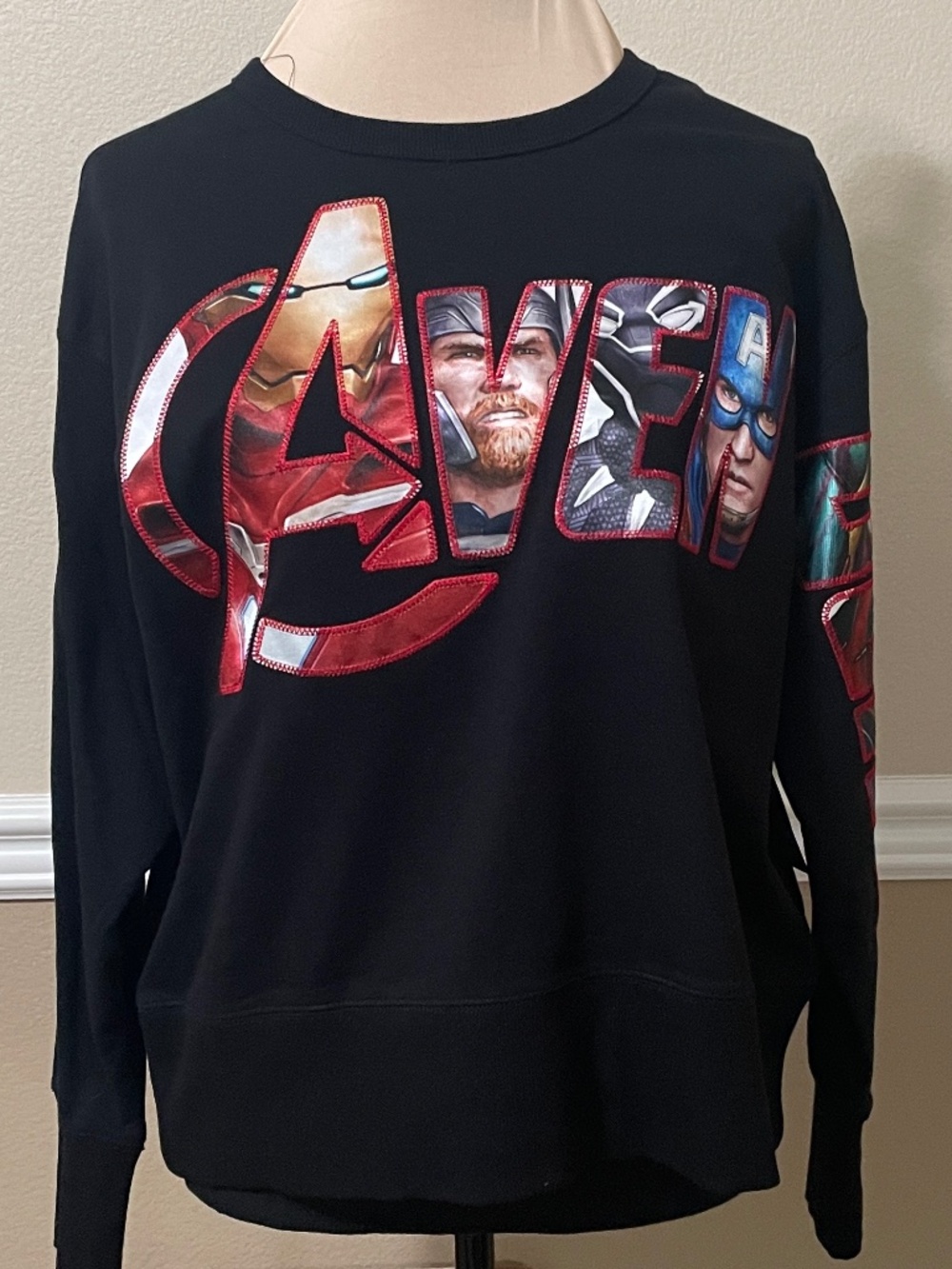 NWT Disneyland Marvel Avengers Spirit Crewneck Jersey